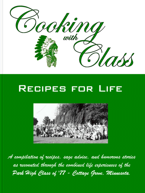 Cooking with Class book cover - full size