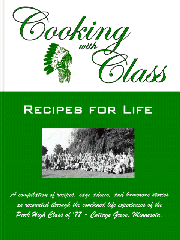 Cooking With Class book cover.